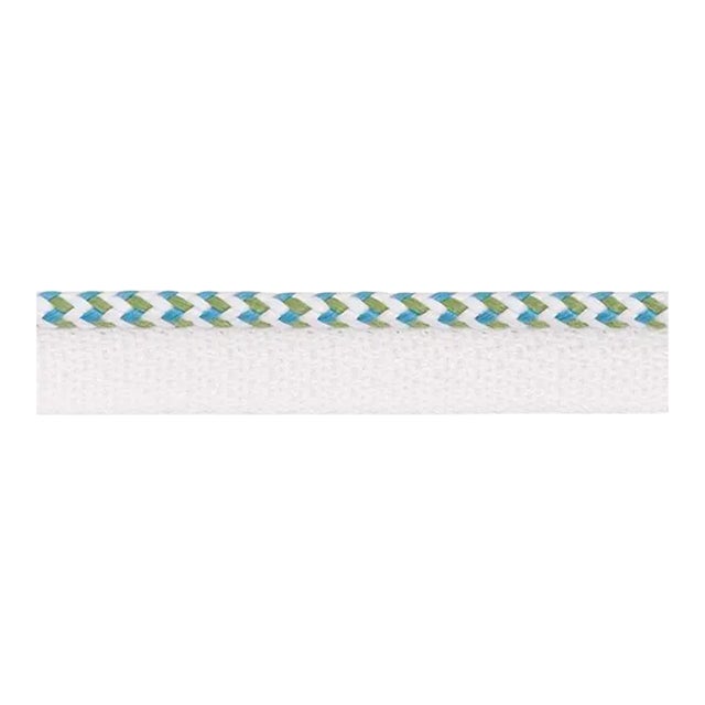 Sample - Schumacher Bolander Cord Indoor & Outdoor in Aqua For Sale