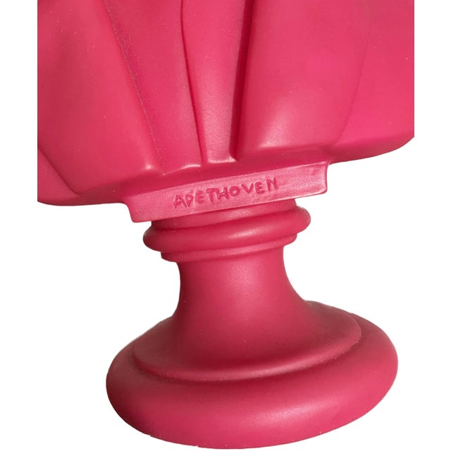SSUR, Rare Pink Apethoven Vinyl Adult Toy Ape Sculpture Bust SSUR Beethoven Medicom For Sale In Miami - Image 6 of 10