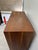 Gorgeous American of Martinsville highboy, circa 1960s. The highboy features five drawers total with sculpted drawer...