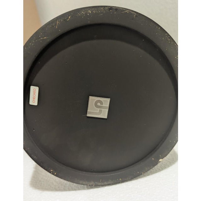 1990s LP Design Modern High-Gloss Abstract Wood Sculpture For Sale - Image 4 of 4