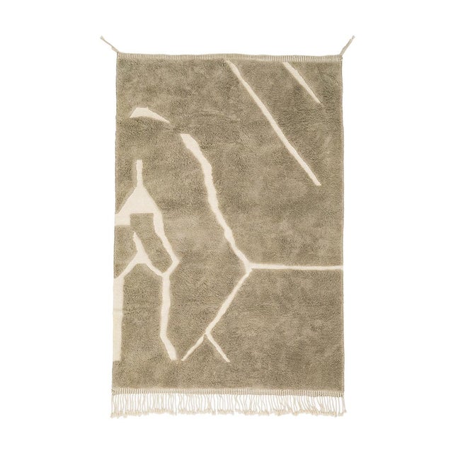 Hand-Knotted Wool Premium Rug by Azele Studio For Sale - Image 9 of 9