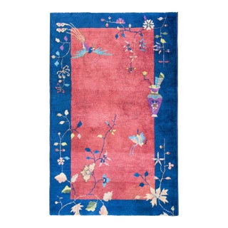 Early 20th Century Chinese Art Deco Rug For Sale