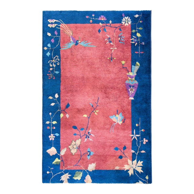 Early 20th Century Chinese Art Deco Rug For Sale