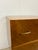 Mid Century Modern Two Drawer Nightstand With Tall Tapered Legs For Sale - Image 4 of 12