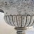 Beige Large Cast Iron Garden Vases on Bases, 19th Century, Set of 2 For Sale - Image 8 of 18