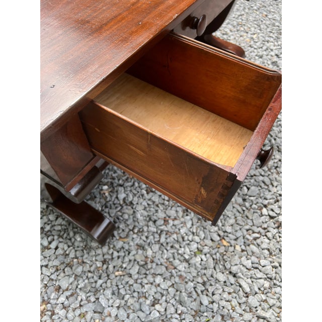 Early 19th Century Jt & Co Empire Desk For Sale - Image 11 of 12