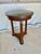 Brown Early 20th Century French Walnut Empire Style Side Table For Sale - Image 8 of 12