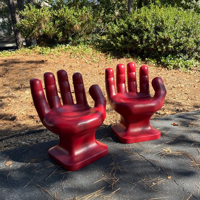 Mid-Century Modern Hand Form Chair ~ a Pair For Sale - Image 4 of 9