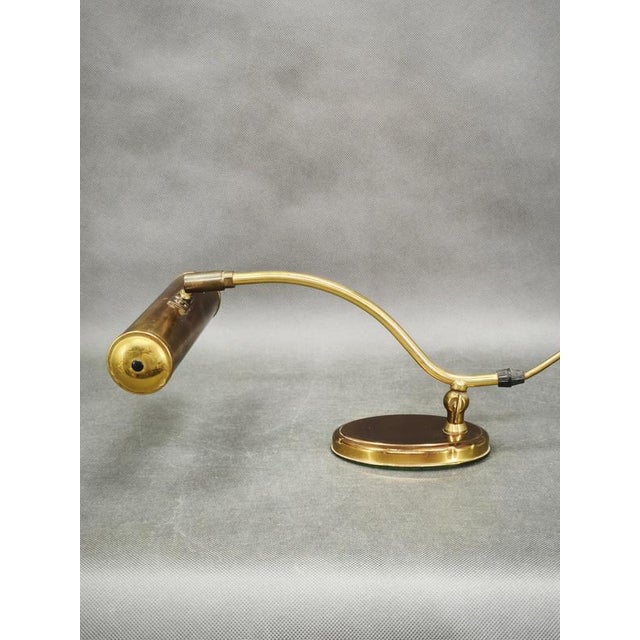 Adjustable Brass Desk Lamp, Germany, 1960s For Sale - Image 10 of 13