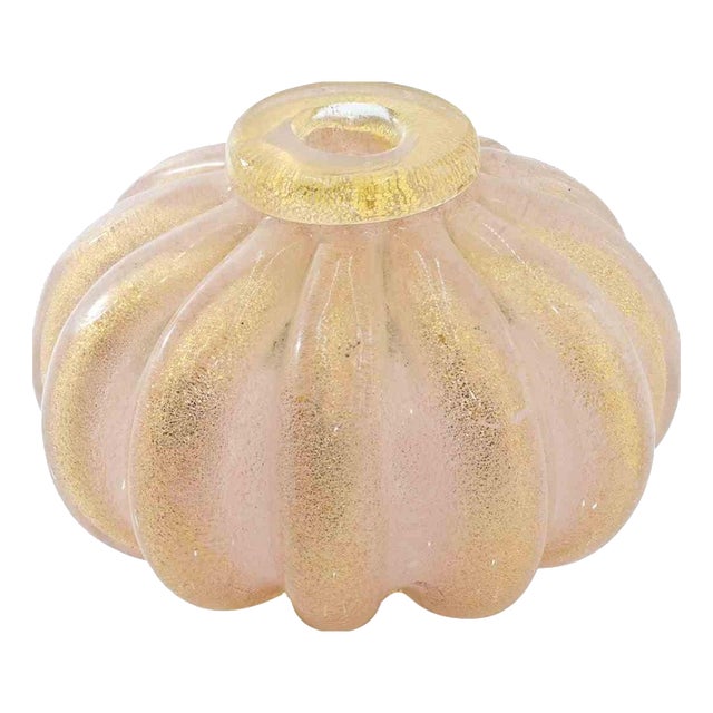 Mid-Century Murano Glass Vase, Italy, 1950s For Sale
