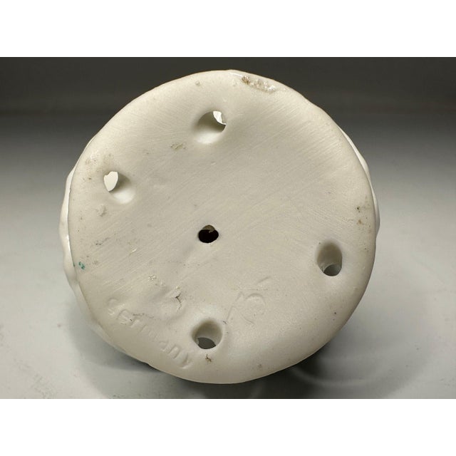 Ceramic Art Deco Pierrot Porcelain Pincushion Half Doll, c. 1920s For Sale - Image 7 of 9