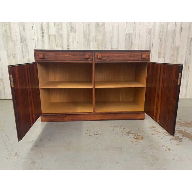 Wood Danish Modern Rosewood Credenza For Sale - Image 7 of 12
