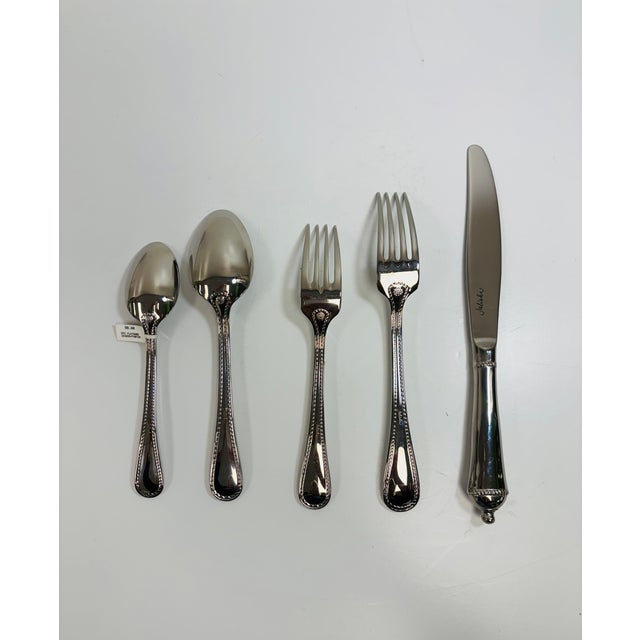 French Juliska Berry & Thread 5 Piece Flatware Setting - Polished For Sale - Image 3 of 12