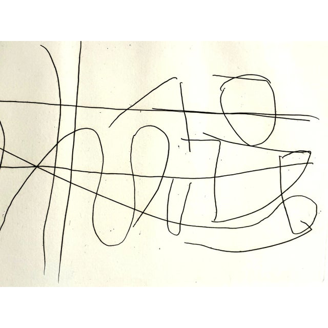 André Lanskoy - Composition - Original Etching 1960 For Sale - Image 4 of 6