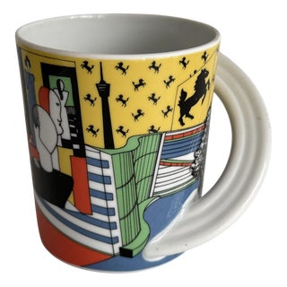Cupola City Cup Series No. 12 Stuttgart Mug by B. Brenner and Mario Bellini for Rosenthal Studio Line, 1990s For Sale