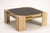 1970s Stone and Brass Coffee Table, Italy, 1970s For Sale - Image 5 of 5