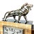 French Art Deco Mantel Clock with Chrome-Plated Bronze Lion, 1930s For Sale - Image 17 of 18
