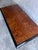 Vintage Burl Wood Coffee Table on Black Lacquered Base For Sale - Image 3 of 12