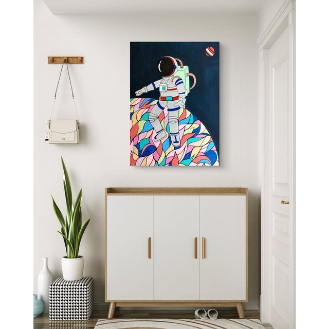 Priscilla Bilijam, Art Planet, 2024, Acrylic on Canvas For Sale - Image 4 of 6