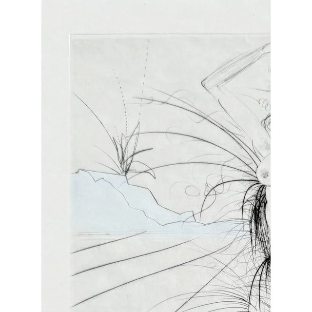 Salvador Dali, La Botte violette, 1969, Etching, in Flawless conditions. Designed 1960 to 1969