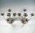 1930s Viennese Art Deco 4-Light Silver Candelabras with Martelé Decor, 1930, Set of 2 For Sale - Image 5 of 13