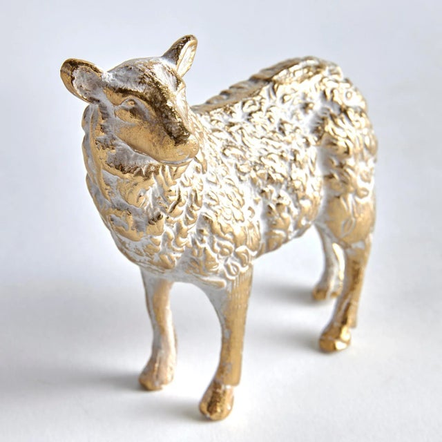 Wood Tufton Sheep Sculpture For Sale - Image 7 of 7
