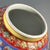 Famille Rose Blue Ground Floral Porcelain Ginger Jar With Gilt Finial For Sale In Los Angeles - Image 6 of 8