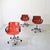 Mid-Century Modern Modus Chairs by Osvaldo Borsani for Tecno, 1970s, Set of 3 For Sale - Image 3 of 10