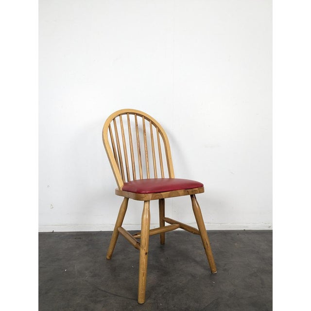 Pine Chairs, Set of 4 For Sale - Image 4 of 8