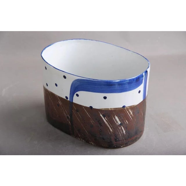 Painted and Glazed Planter from Ki-Ki Design For Sale - Image 3 of 7