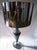 Modern Modernist Chrome and Rosewood Lamp, Chrome Shade For Sale - Image 3 of 7
