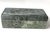 Vintage Hand-Carved Green Soapstone Feather Lidded Box For Sale In Raleigh - Image 6 of 10