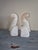 1940s Vintage Alabaster Parrot Bookends For Sale - Image 5 of 15