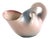 Light Pink Lacquered Terracotta Vase by Vibi, Italy, 1960s For Sale