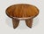 Andrianna Shamaris Midcentury Couture Teak Wood Low Profile Round Coffee Table For Sale - Image 17 of 18