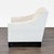 Modern A. Rudin No. 688 Modern Lounge Chair in Cream Fabric For Sale - Image 3 of 8