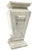 Belle Époque Carrara Marble Pedestal, Early 20th Century For Sale - Image 4 of 6
