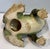 Green Vintage Ceramic Usa Marked Garden Frog For Sale - Image 8 of 9