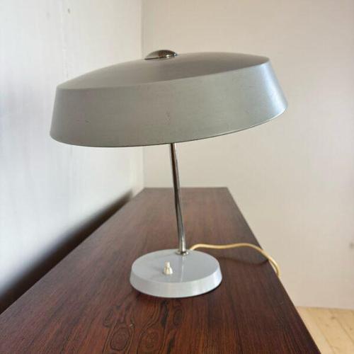 Vintage German Metal Table Lamp, 1960s For Sale - Image 5 of 7