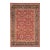 Elegant Agra Tabriz Pak-Persian Red/Blue Wool Rug - 9'3'' X 12'2'' For Sale