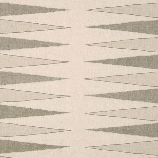 Sample- Schumacher X Mary Mcdonald Moorea Fabric in Sea Oyster For Sale