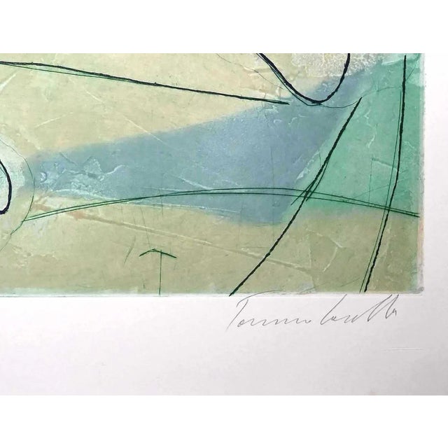 Tommaso Cascella, Waterpolo, Etching, 2008 For Sale - Image 3 of 4