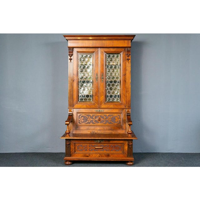 Object: Book bench Era & style: Wilhelminian period - second half of the 19th century Features - elegant, practical and...