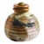 Vintage Studio Pottery Lidded Bud Vase For Sale