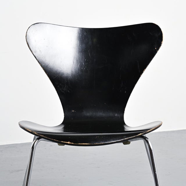 Chairs by Arne Jacobsen for Fritz Hansen, Denmark, 1970s, Set of 8 For Sale - Image 9 of 14