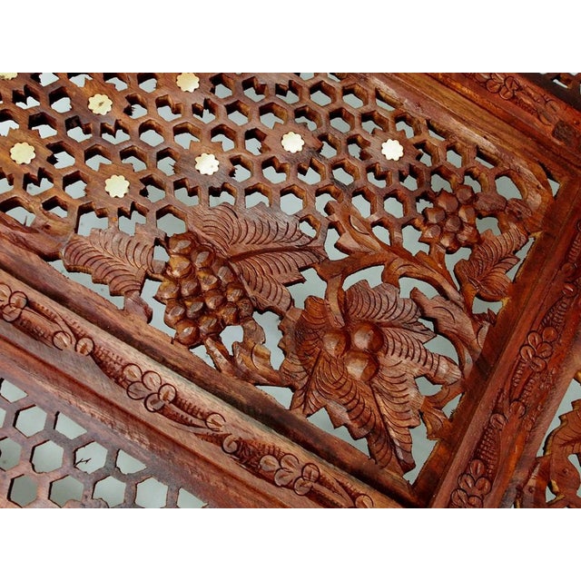 Vintage Double-Sided Room Divider in Teak, 2000s For Sale - Image 15 of 16