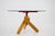 Exceptional design. Table and stools have adjustable height. Crack in the wood does not affect the stability and...