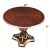 A gorgeous, high quality mahogany center table with plenty of presence to brighten up any room. Banded and figured...