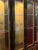 Ethan Allen Mid 20th Century Ethan Allen Handpainted, Black and Gold Chinoiserie Asian China Display Cabinet and Buffet For Sale - Image 4 of 12