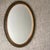 Transparent Mid 20th Century Oval Carolina Mirror Handmade Wood Frame For Sale - Image 8 of 12